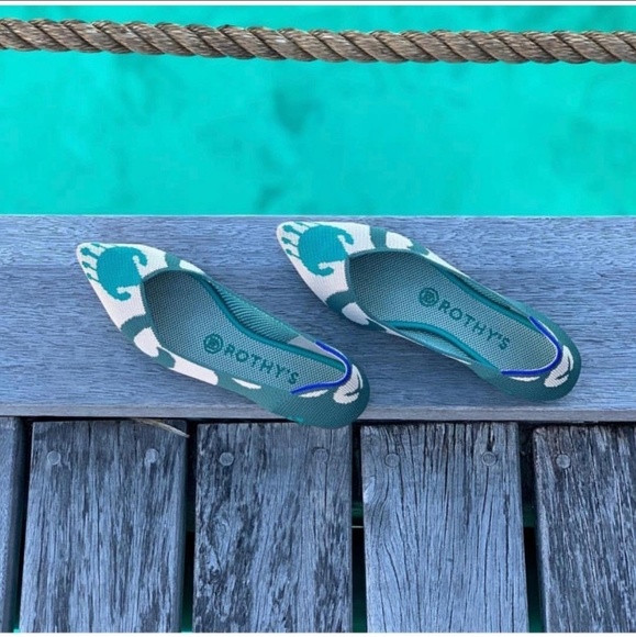 Rothy's Shoes - HOST PICK NWT Rothy's Moroccan Green Retired Style